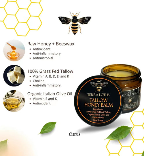 Terra Lotus Tallow Honey Balm